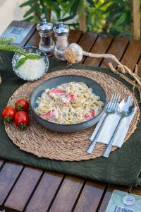 Spello Kitchen Feneryolu Taze Makarna Yengeç Surimili kremalı dereotlu Creamy Crab